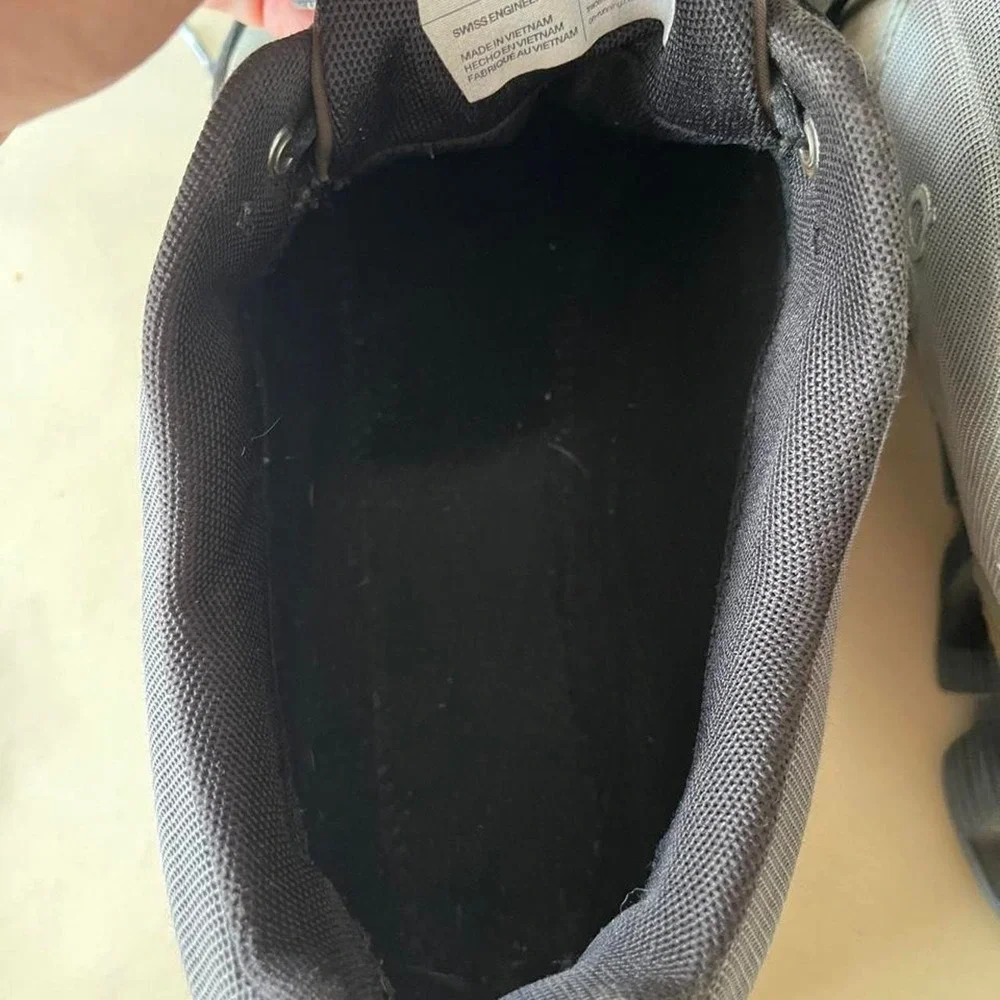 On Cloud Men's Grey Brown Running Sneakers Size 12